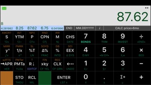 Calc-12E RPN Financial screenshot #3 for iPhone