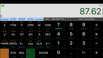 Calc-12E RPN Financial Screenshot