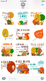 hello autumn fall time sticker problems & solutions and troubleshooting guide - 2