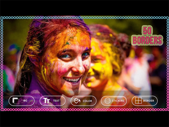 Screenshot #6 pour Holi Photo Frames