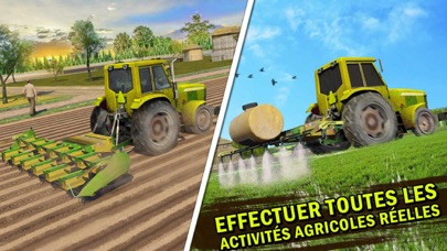 Screenshot #1 pour Réal L'agriculture Simulateur Cultiver Camion 3D