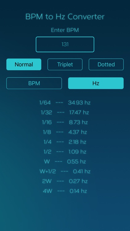 BPM to MS Converter