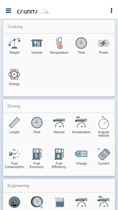 CSiUnits iPhone screenshot 2 - Utilities app