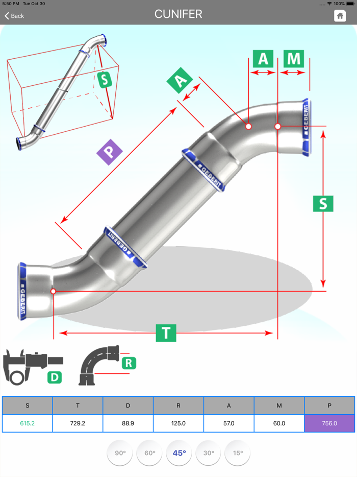 Pipefitter Mapress Calculator