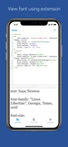 Font Inspector - find fonts screenshot #6 for iPhone