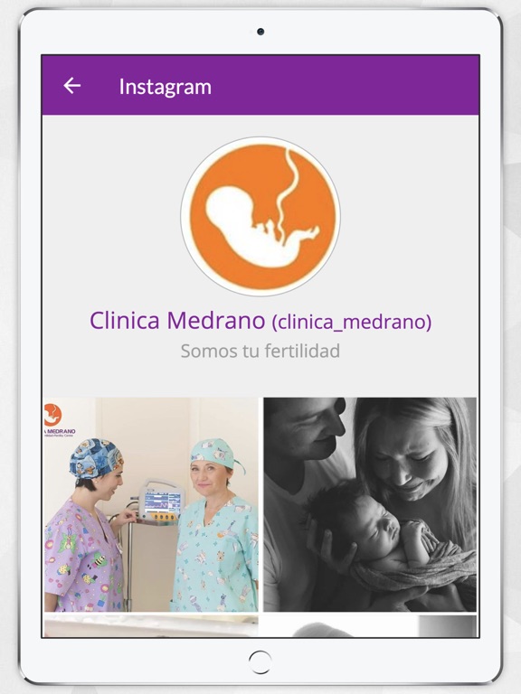 Clínica Medrano iPad screenshot 5 - Medical app