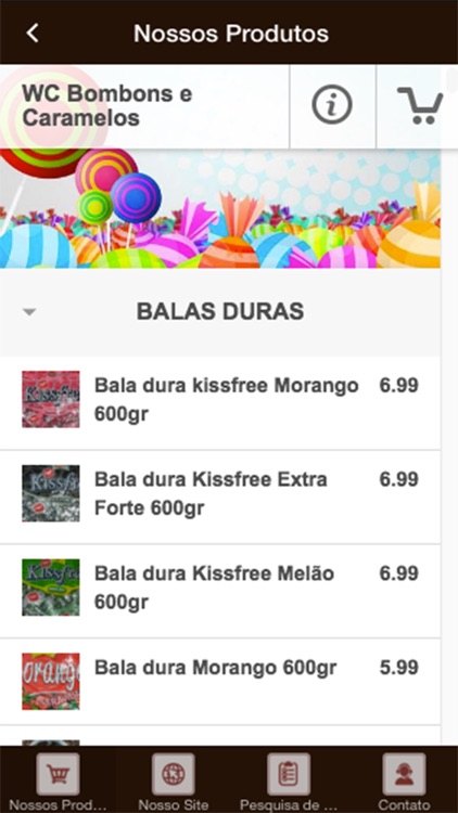 WC Bombons e Caramelos