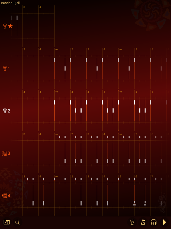 Piti Piti Pa - Djembe Studio iPad screenshot 2 - Music app