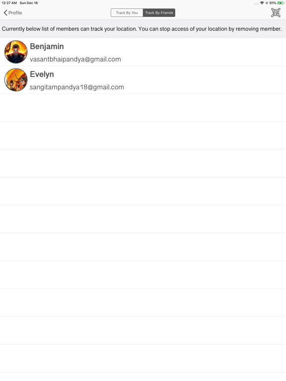 GPS - Find My Family & Friends iPad screenshot 5 - Navigation app