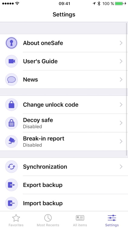 oneSafe 4 password manager screenshot-4