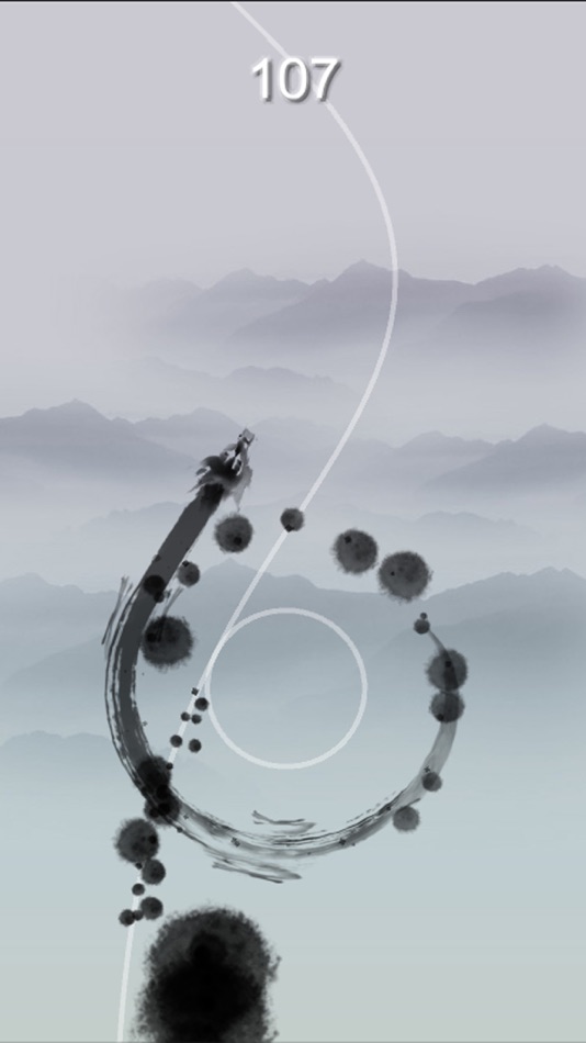 #2. Dragon Travel - Ink style game (iOS) 由: 昊雪 郭