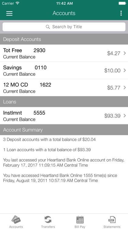 Heartland Bank Mobile Banking