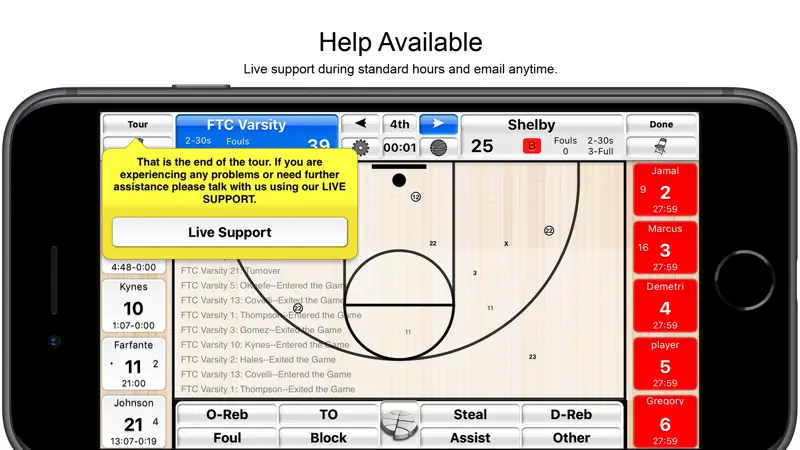 Basketball Stat Tracker screenshot 6 of 6