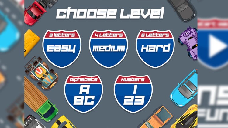 Car Racing Spelling Fun screenshot-3