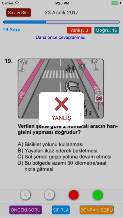 Ehliyet 2018 Çıkmış Sorular screenshot-3
