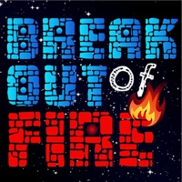 Breakout of fire - Arkanoid game