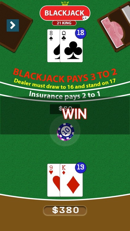 Blackjack: 21 King