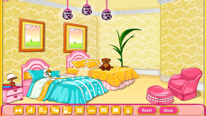 Girly room decoration game Screenshot