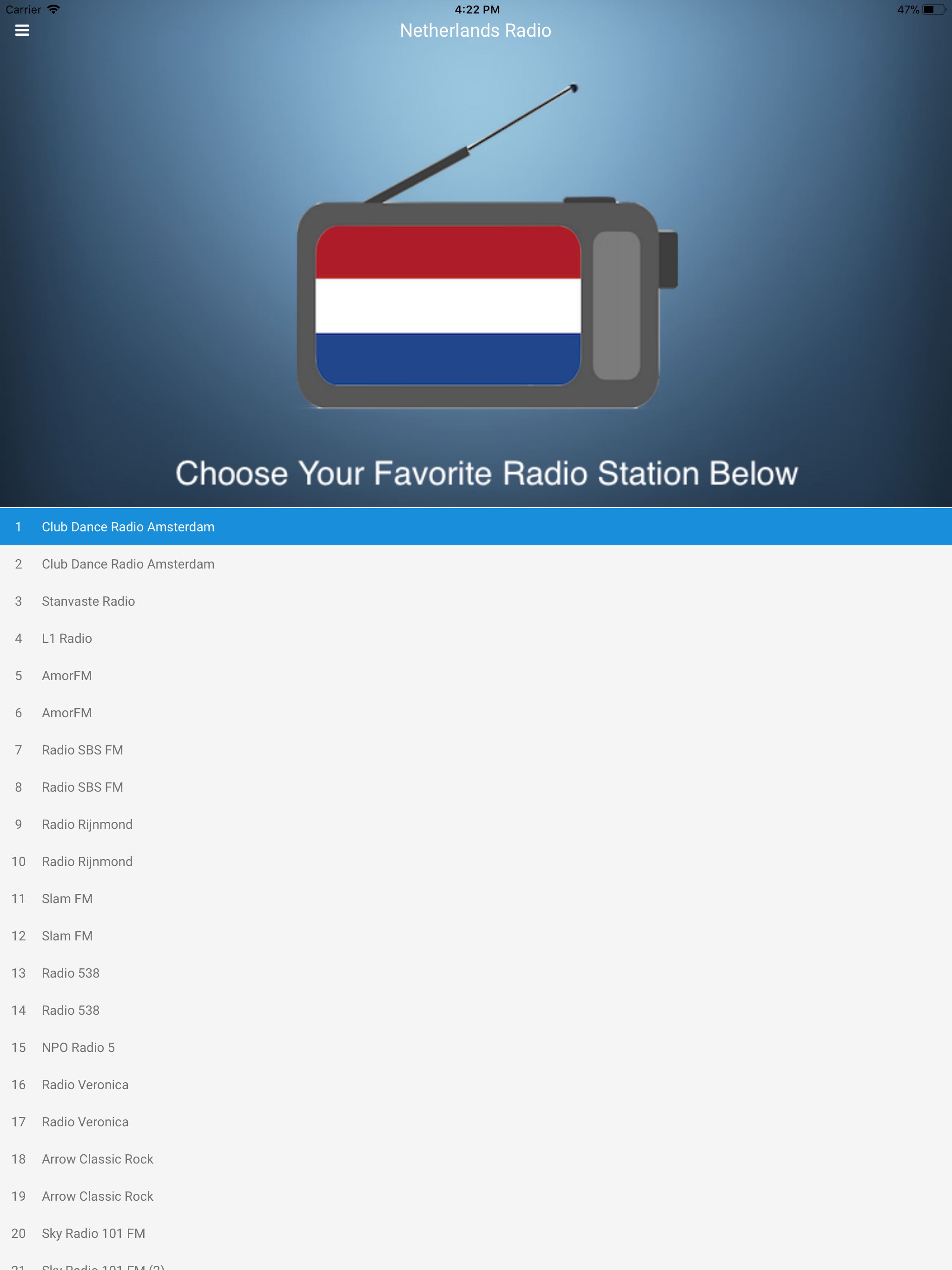Netherlands Radio: Holland FM screenshot 6