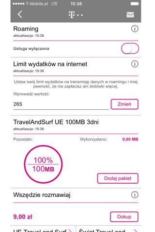 Mój T-Mobile screenshot 3