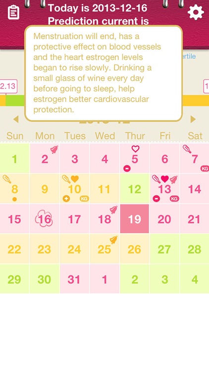 Women's Period Calendar screenshot-4