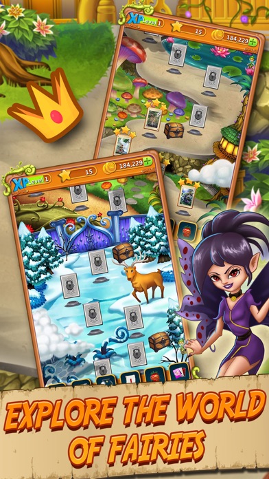 Solitaire Elven Wonderland screenshot 2