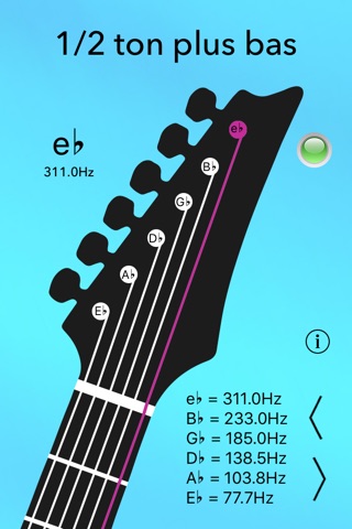 Electric Guitar Tuner screenshot 2