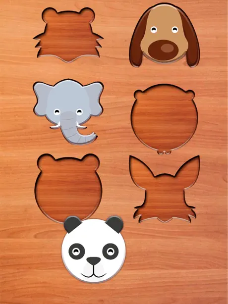 Animal Wooden Puzzle - Riddles