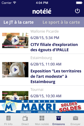 Notélé News screenshot 4