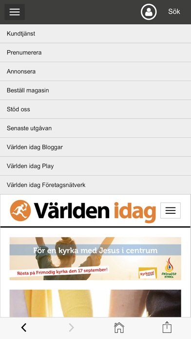 Screenshot #2 pour Världen idag