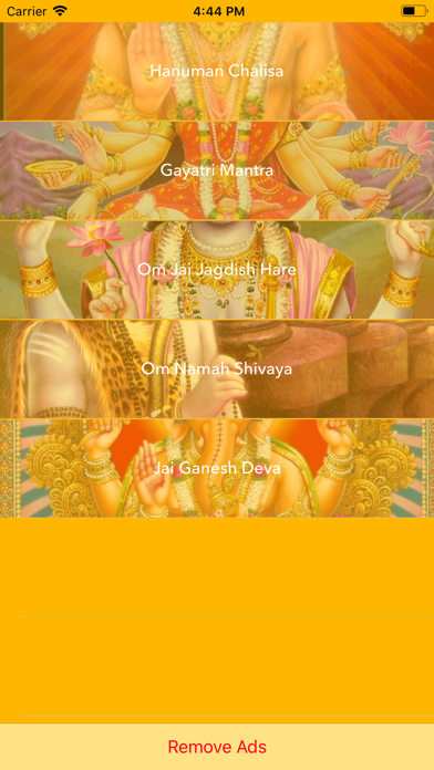 Screenshot #1 pour Om - Hindu Mantras and Bhajans