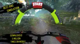 mtb downhill bike: multiplayer iphone screenshot 1