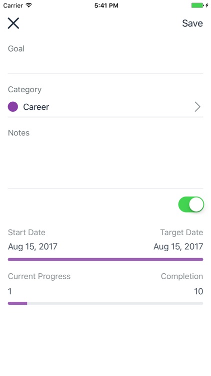 SimpleGoal - Track Your Goal Anytime, Anywhere