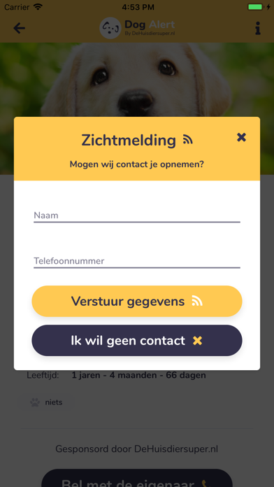 App screenshot