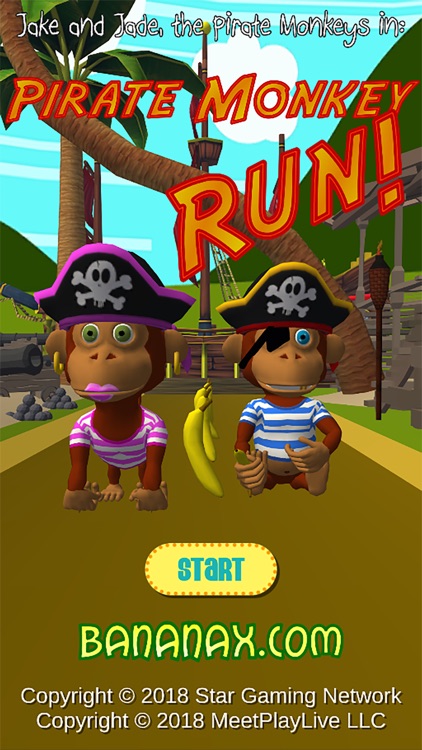 Pirate Monkey Run!