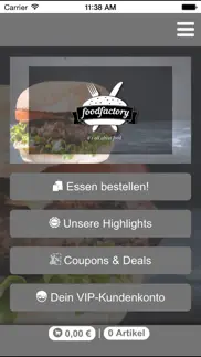foodfactory iphone screenshot 1