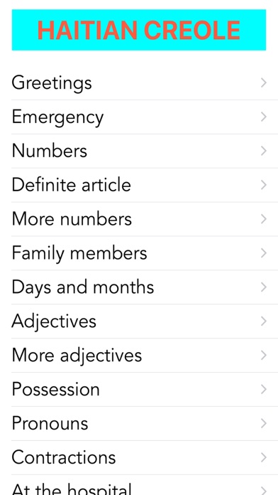 Haitian Creole with Lengweezee screenshot 3