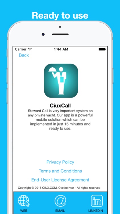 CiuxCall - Steward at service screenshot-3