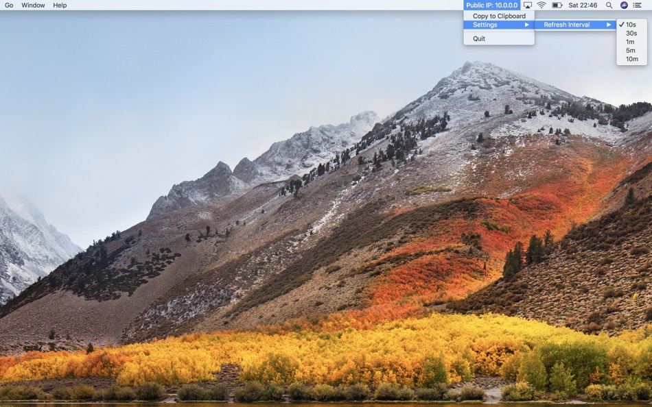Public IP (macOS) 게시자: Shaun Hirst Public IP (macOS) 게시자: Shaun Hirst