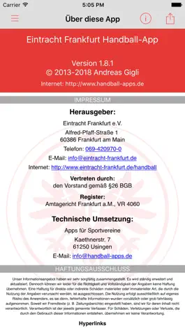 Game screenshot Eintracht Frankfurt Handball mod apk