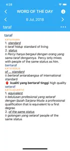 Collins Malay Dictionary screenshot #2 for iPhone