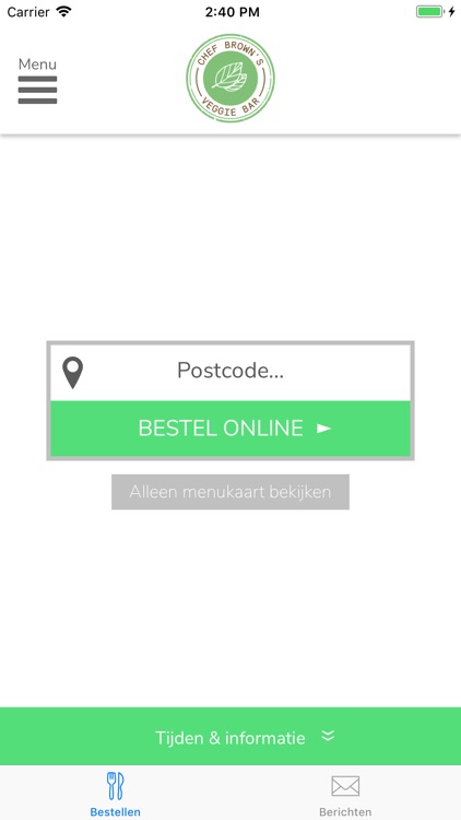 Chef Brown's Veggie Bar