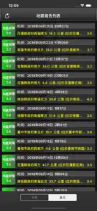 台灣地震報告 screenshot #1 for iPhone