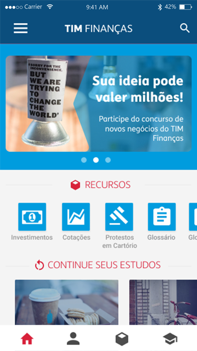 Screenshot #1 pour TIM finanças