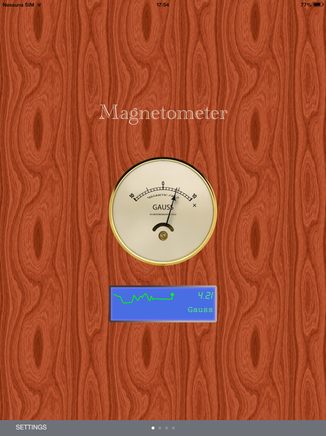 ‎Magnetometro Screenshot