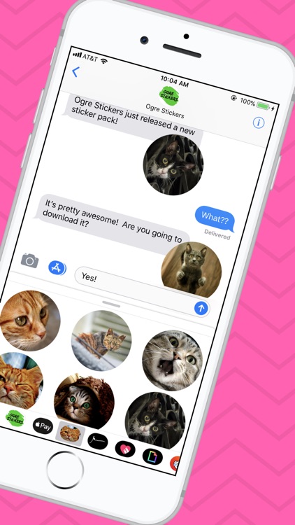 Cat Sticker App screenshot-4