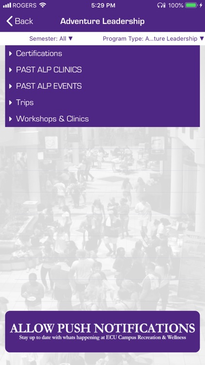 ECU Rec and Wellness