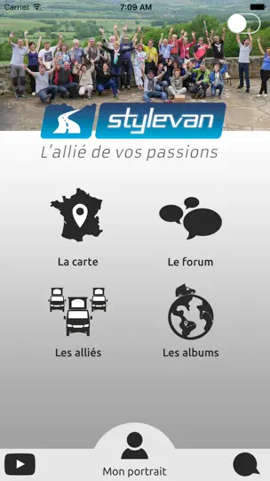 Captura de pantalla de Stylevan en iPhone 1