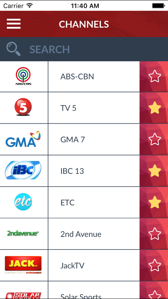 TV Schedules Philippines (PH) - 1.1 - (iOS)