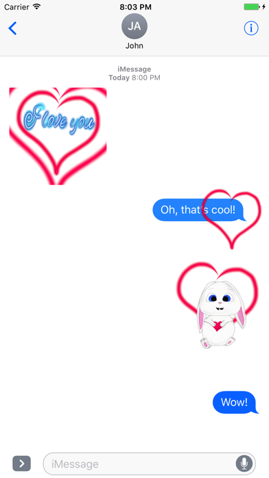 st.valentine's stickers screenshot 3